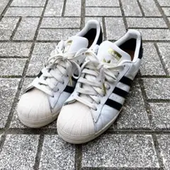 美品 アディダス スーパースター スニーカー GORE-TEX 金ベロ 27