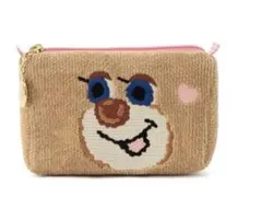 ♡♡新品未使用♡FEILER♡ラブラリー♡ドアップテディガール♡ポーチ♡♡