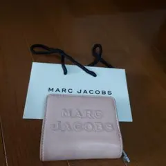 マークジェイコブス　財布　2つ折り　ピンク
