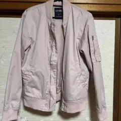 ボンバージャケット ブルゾン MA-1 ピンク