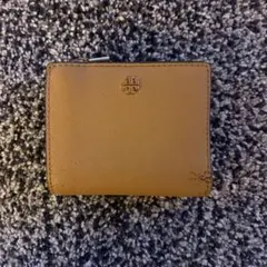 TORY BURCH トリーバーチ 財布 二つ折り　キャメル　ベージュ