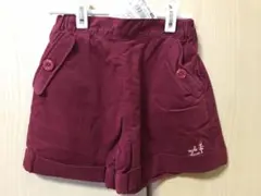 ミキハウス　リーナちゃん　コーデュロイ　ショートパンツ　未使用