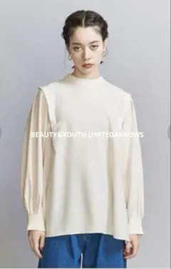 BEAUTY&YOUTH UNITEDARROWS ボリュームスリーブブラウス