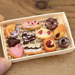 ミニチュアスイーツセット ハンドメイド ミニチュアパン