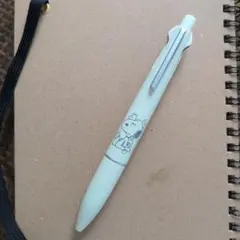 スヌーピー ボールペンジェットストリーム クリーム色　限定品