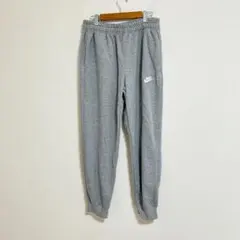 NIKE ナイキ スウェットジョガーパンツ グレー ロゴ刺繍 XL