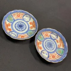 伊万里焼 玄昌窯 孔雀 牡丹 大皿 レトロ 飾り皿 - メルカリ