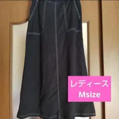 ブラック フレアスカート Mサイズ