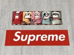 Supreme 25’F/W ステッカー2枚セット シュプリーム ボックスロゴ