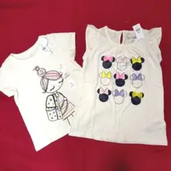 【新品タグ付】ギャップ gap 夏物カットソー2枚セット