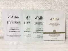 新品　d'Alba ダルバ トーンアップサンクリーム＆クレンザー サンプルセットのサムネイル