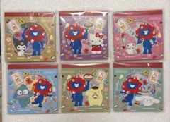 EXPO2025 【サンリオキャラクターズ】 スクエアメモ帳 ６種類セット