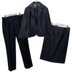 パンツ スカート スーツ セットアップ 3点 卒業式 入学式 就活 ストレッチ