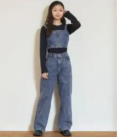【LTXC】ラブトキ　デニムビスチェセットアップのサムネイル