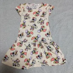 ミニー マウス　H&М　半袖ワンピース 120.130cm