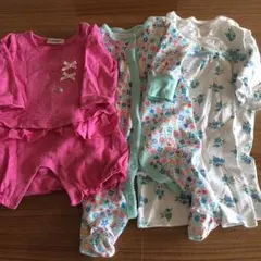 nextなど長袖ロンパース ３枚セット