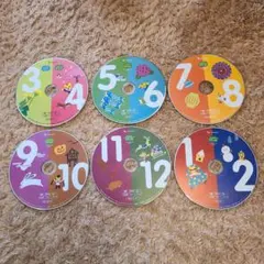 こどもちゃれんじ　すてっぷ 2019年度　 4~5歳用　知育DVD6枚　ベネッセ