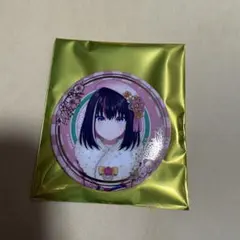 【即購入可】AZKI ホロライブ箔押し缶バッジ正月衣装ver.