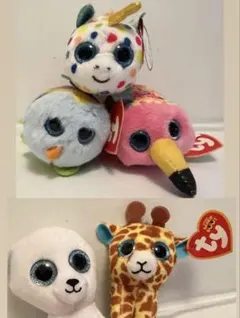 Ty Teeny Tys ぬいぐるみ 5点セットのサムネイル