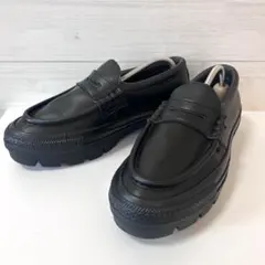 CONVERSE コンバース　オールスター　チャンクローファー　黒　ローカット