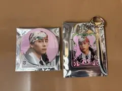 INIポップアップ 西洸人 アクキーとバッジセット