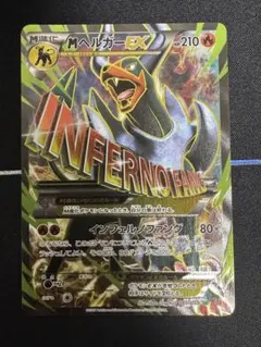 MヘルガーEX SR XY8 赤い閃光 061/059