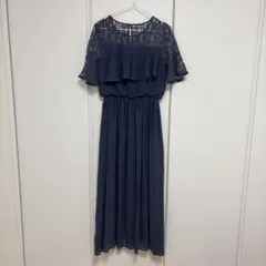 DRESS+ ネイビー パーティードレス Mサイズ