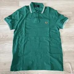 雰囲気抜群❗️】FRED PERRY 緑 英国製 ポロシャツ 希少カラー - メルカリ