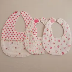 sale★ ハンドメイド たまごスタイ&切り替えスタイ② ６重ガーゼ ３枚セット