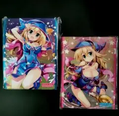 藤真拓哉　ブラックマジシャンガール　カードスリーブ　２点セット