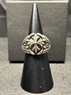 メキシカンジュエリー シルバー ゴールド シグネットリング クローバー