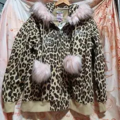 コメント必須】ガルフィー ハローキティ コラボ レオパード柄 パーカー
