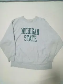90s USA製 Champion RW MICHIGAN L 刺繍タグ - メルカリ