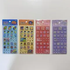 【新品未使用】 タイルシール たまごっち サンリオ 4パックセット