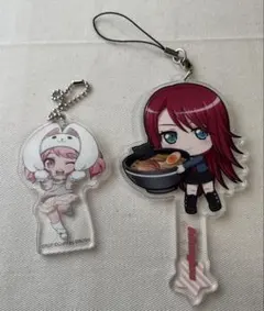 《美品》アクリルキーホルダー2体セット（BanGDream・丸山彩・宇田川巴）