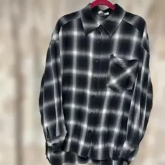 長袖シャツ Lサイズ チェックシャツ