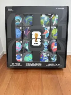 新品未開封】FIFAワールドカップ2026 ミニサッカーボール16個セット