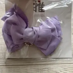 推し活リボン　パープルのサムネイル