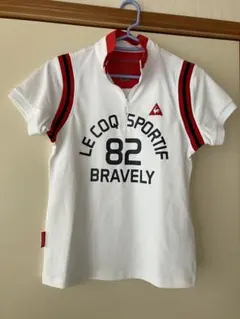 ルコックゴルフウェアとサンバイザーのセット