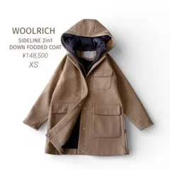 極美品★WOOLRICH｜定価15万 22AW 2in1 ダウン キャメル XS