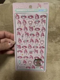 My Melody ボンボンドロップミニシール国内正規品