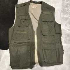 【機能性抜群】Woolrich ウールリッチ タクティカルベスト カーキ　L