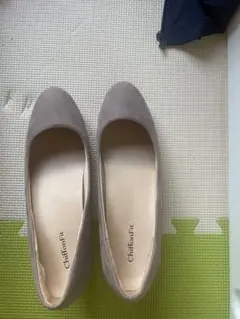ChiffonFit パンプス 24.5cm グレー ヒール約5cm