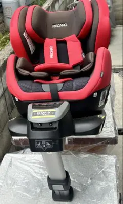 レカロ RECARO START Srチャイルドシート 回転式 レッド 清掃済み レカロ RECARO START Srチャイルドシート 回転式 レッド 清掃済み