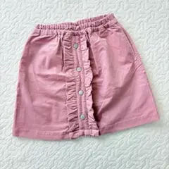 【美品】ベルメゾンコーデュロイスカート130