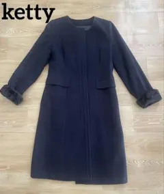 GEOFFREY BEENE NEW YORK ロングコート レディース 11号 - メルカリ