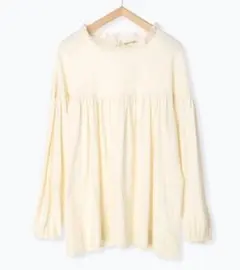 Samansa Mos2 サマンサモスモス 切り替えギャザーカットソー★未使用