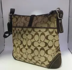 COACH/コーチ F77693 シグネチャー パイソン型押し ショルダーバッグ 