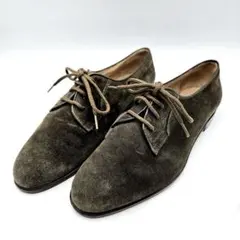 Salvatore Ferragamo スエード レースアップ 革靴　〈403〉