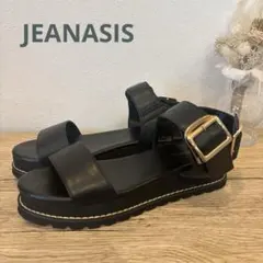 JEANASIS ジーナシス　ベルト付きサンダル　厚底サンダルのサムネイル